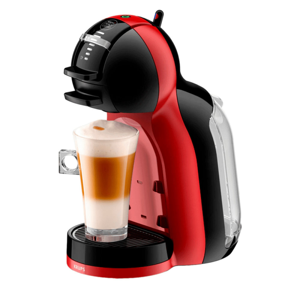 Καφετιέρα με κάψουλες Krups NESCAFE® Dolce Gusto KP120H31 MINI ME BLK/CHERRY, 15 Bar, 1500 W 