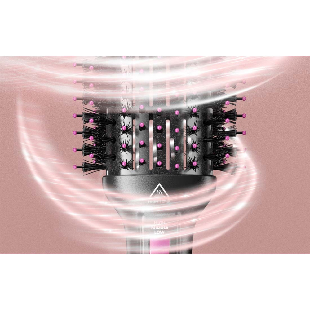 Kipozi πιστολάκι-βούρτσα μαλλιών 1000 W HY-033 