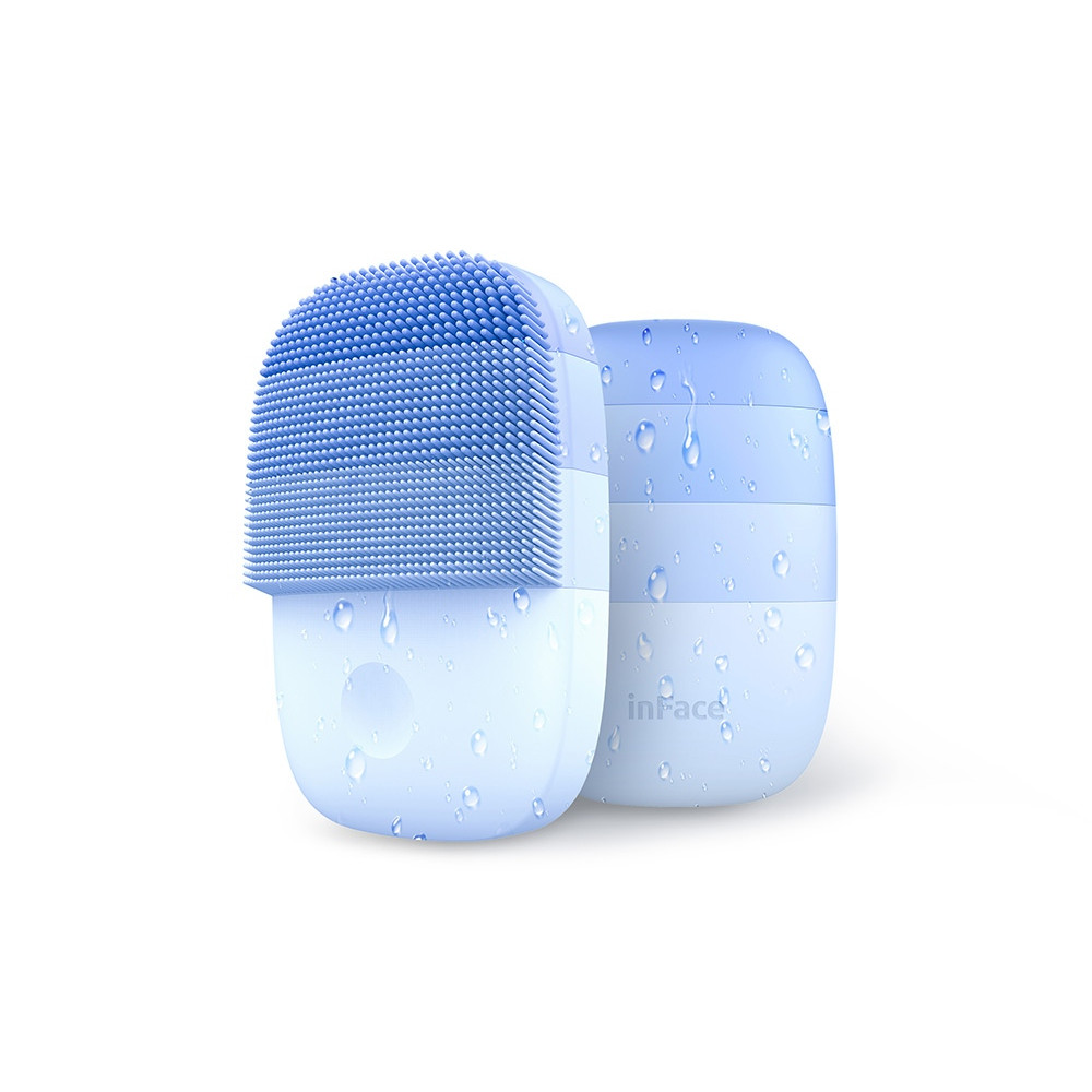 Βούρτσα καθαρισμού προσώπου InFace Electric Sonic MS2000 pro (μπλε) 