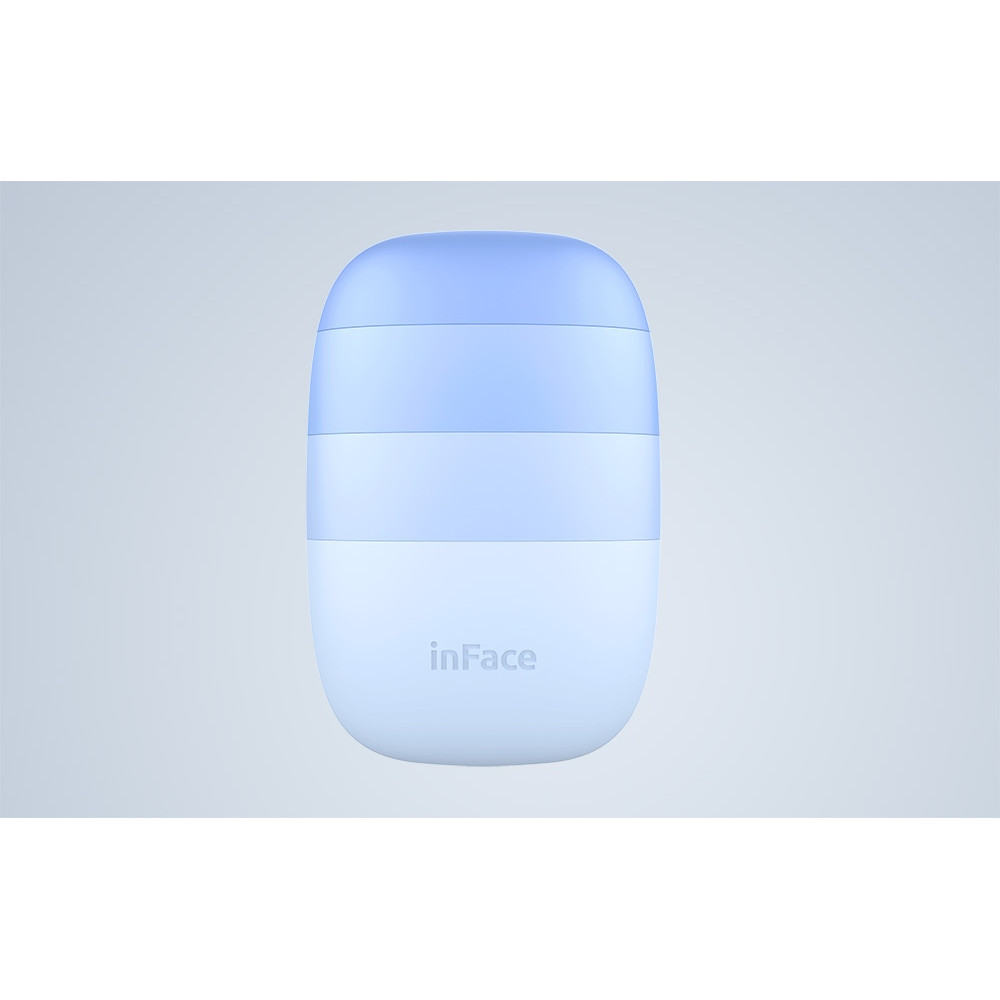 Βούρτσα καθαρισμού προσώπου InFace Electric Sonic MS2000 pro (μπλε) 