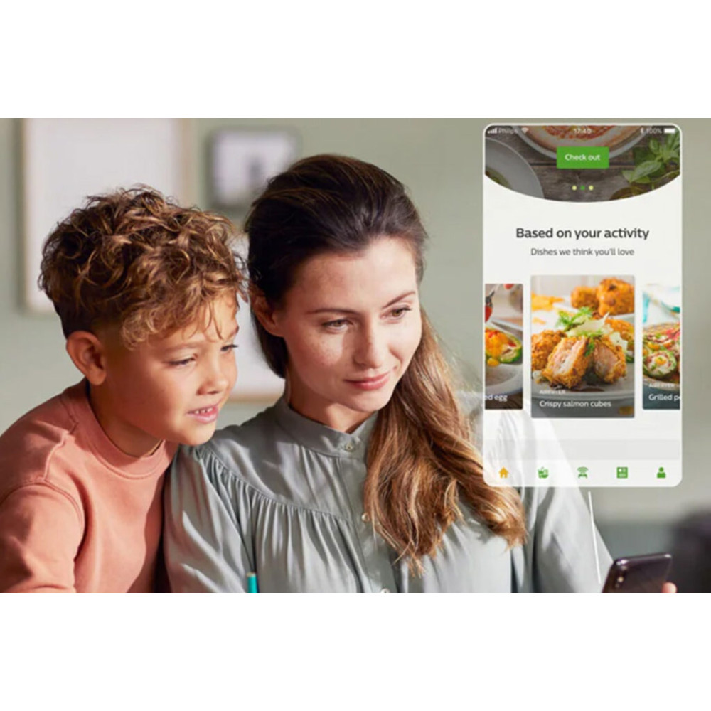 Philips HD9280/70 Airfryer Φριτέζα Αέρος 6.2 lt 