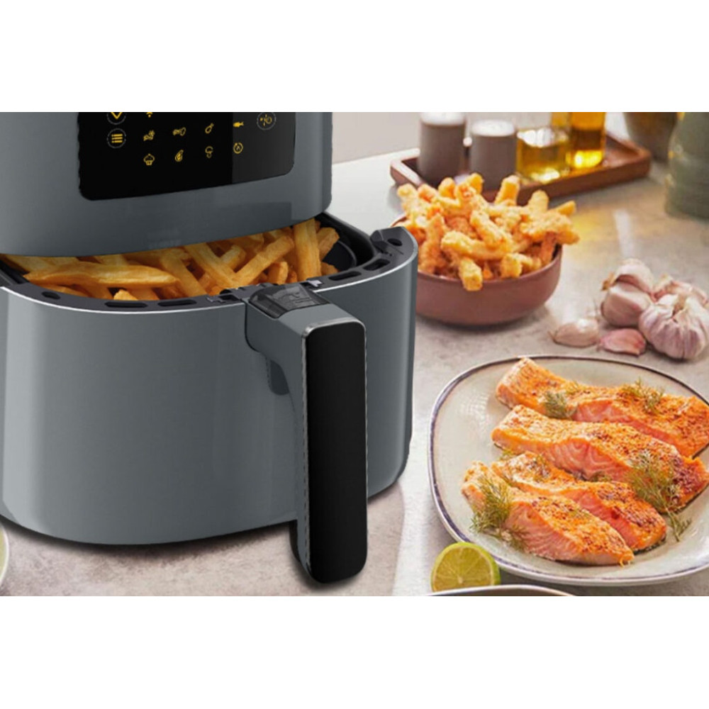 Philips HD9255/60 Airfryer Φριτέζα Αέρος 4.2L Γκρι  