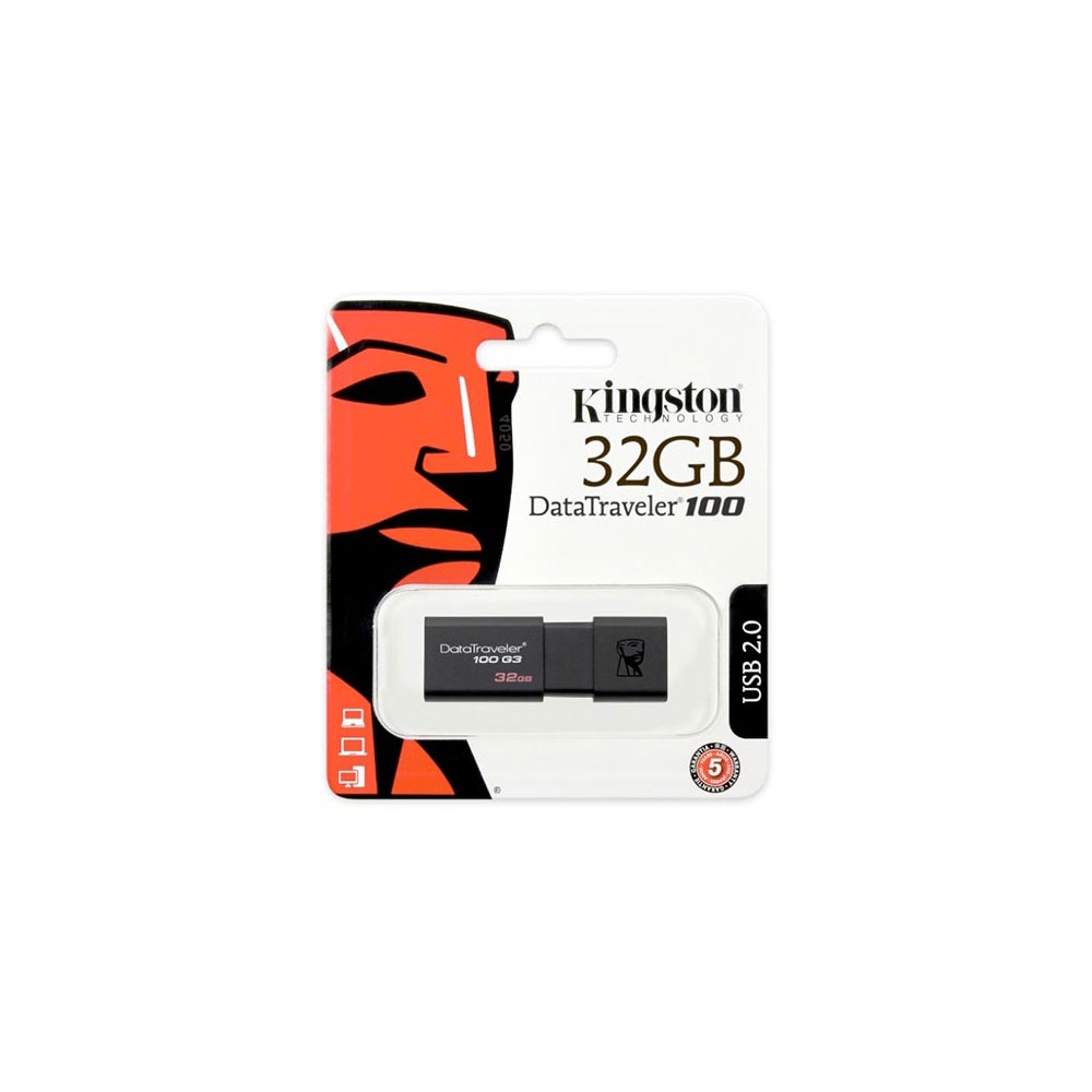 Kingston DataTraveler 006998  00 G3 32GB USB Stick Black 