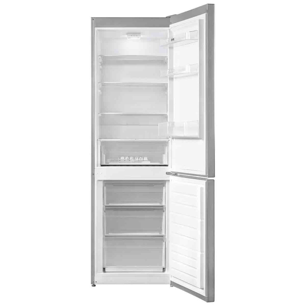 Vox Electronics KK 3600 SF Ψυγειοκαταψύκτης 341lt Υ186xΠ59.5xΒ65εκ. Inox 