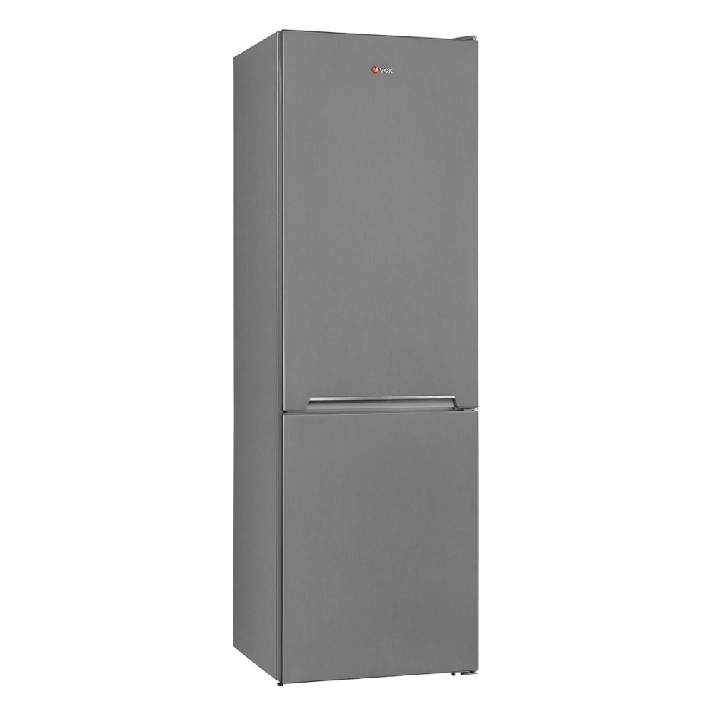 Vox Electronics KK 3600 SF Ψυγειοκαταψύκτης 341lt Υ186xΠ59.5xΒ65εκ. Inox 