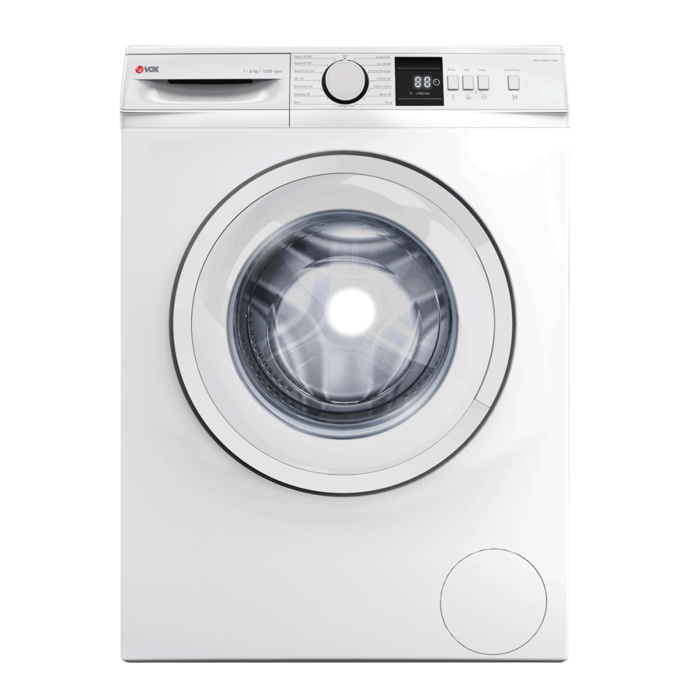 Vox Electronics WM1080-LT14D Πλυντήριο Ρούχων 8kg 1000 Στροφών