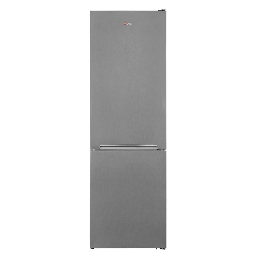 Vox Electronics KK 3600 SF Ψυγειοκαταψύκτης 341lt Υ186xΠ59.5xΒ65εκ. Inox 