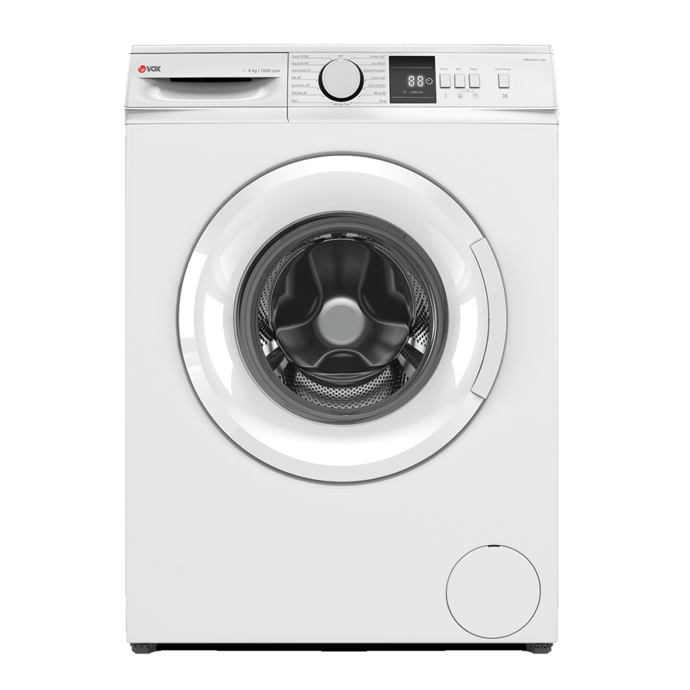 Vox Electronics WM1080-LT14D Πλυντήριο Ρούχων 8kg 1000 Στροφών