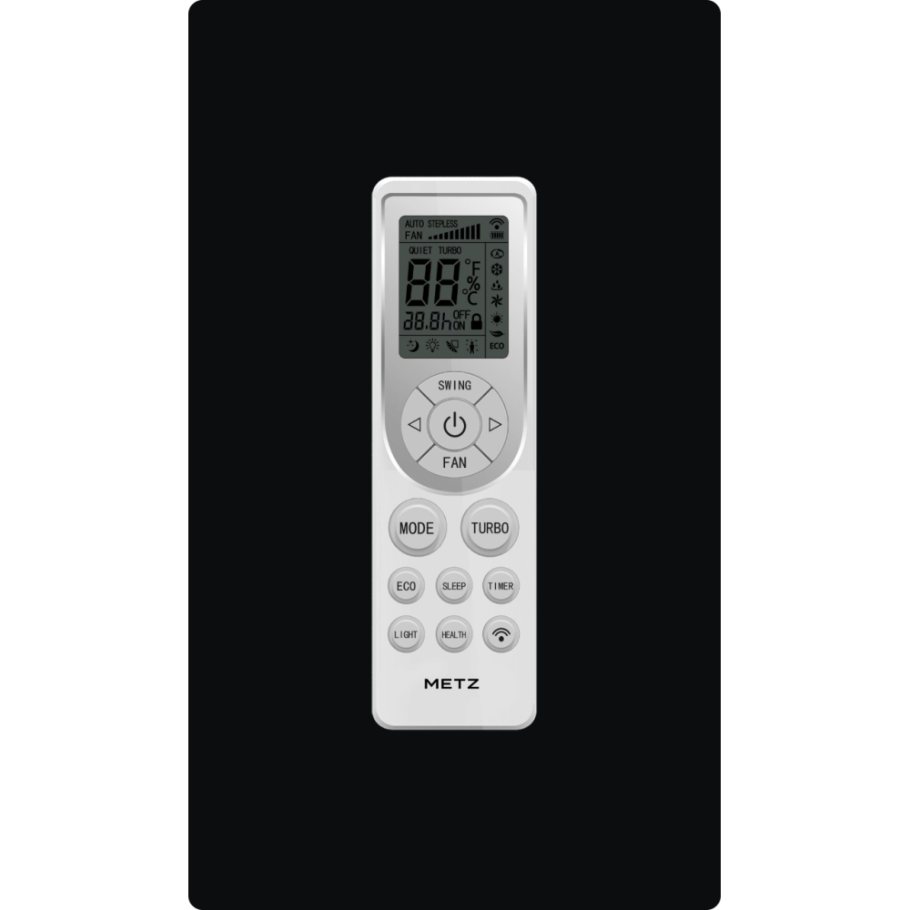 METZ Bleu MTZ12E23 κλιματιστικό inverter A+++/A++ 12000  Btu Wifi και ιονιστή