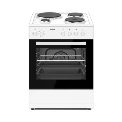 Eskimo Κουζίνα ES EM5070W 60lt με Εμαγιέ Εστίες Π59.8εκ. Λευκή 