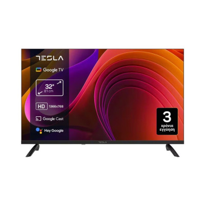 Τηλεόραση TESLA 32E655BHS 32" LED HD Google TV 
