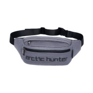ARCTIC HUNTER τσάντα μέσης YB14001-1-LG, αδιάβροχη, ανοιχτό γκρι