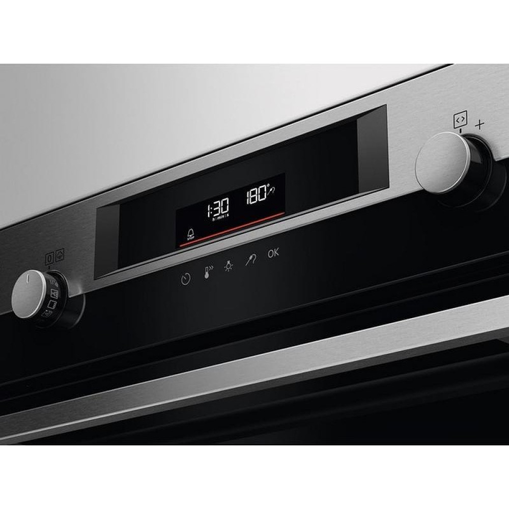 Εντοιχιζόμενος φούρνος AEG BPK556360M (ST), 71, Push buttons, A+, Πυρόλυση 