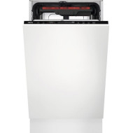 Εντοιχιζόμενο πλυντήριο πιάτων AEG FSE73527P, 10 σετ, 45cm,Λευκό  D 