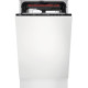Εντοιχιζόμενο πλυντήριο πιάτων AEG FSE73527P, 10 σετ, 45cm,Λευκό  D 