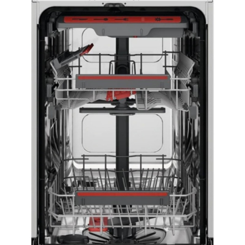 Εντοιχιζόμενο πλυντήριο πιάτων AEG FSE73527P, 10 σετ, 45cm,Λευκό  D 