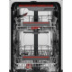 Εντοιχιζόμενο πλυντήριο πιάτων AEG FSE73527P, 10 σετ, 45cm,Λευκό  D 