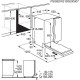Εντοιχιζόμενο πλυντήριο πιάτων AEG FSE73527P, 10 σετ, 45cm,Λευκό  D 