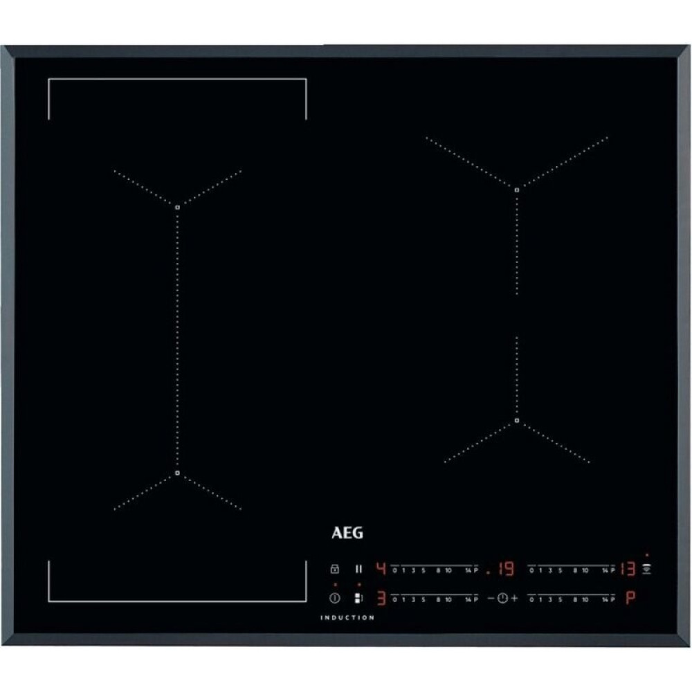 Εντοιχιζόμενη κεραμική εστία AEG IKE64441FB(ST), Επαγωγική 