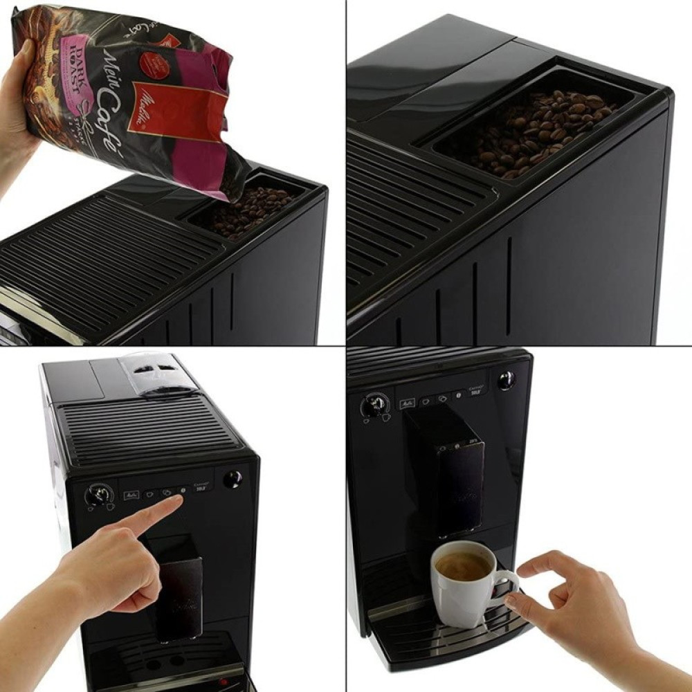 Melitta Caffeo Solo E 950-222 PURE Μαύρο 1.8lt led