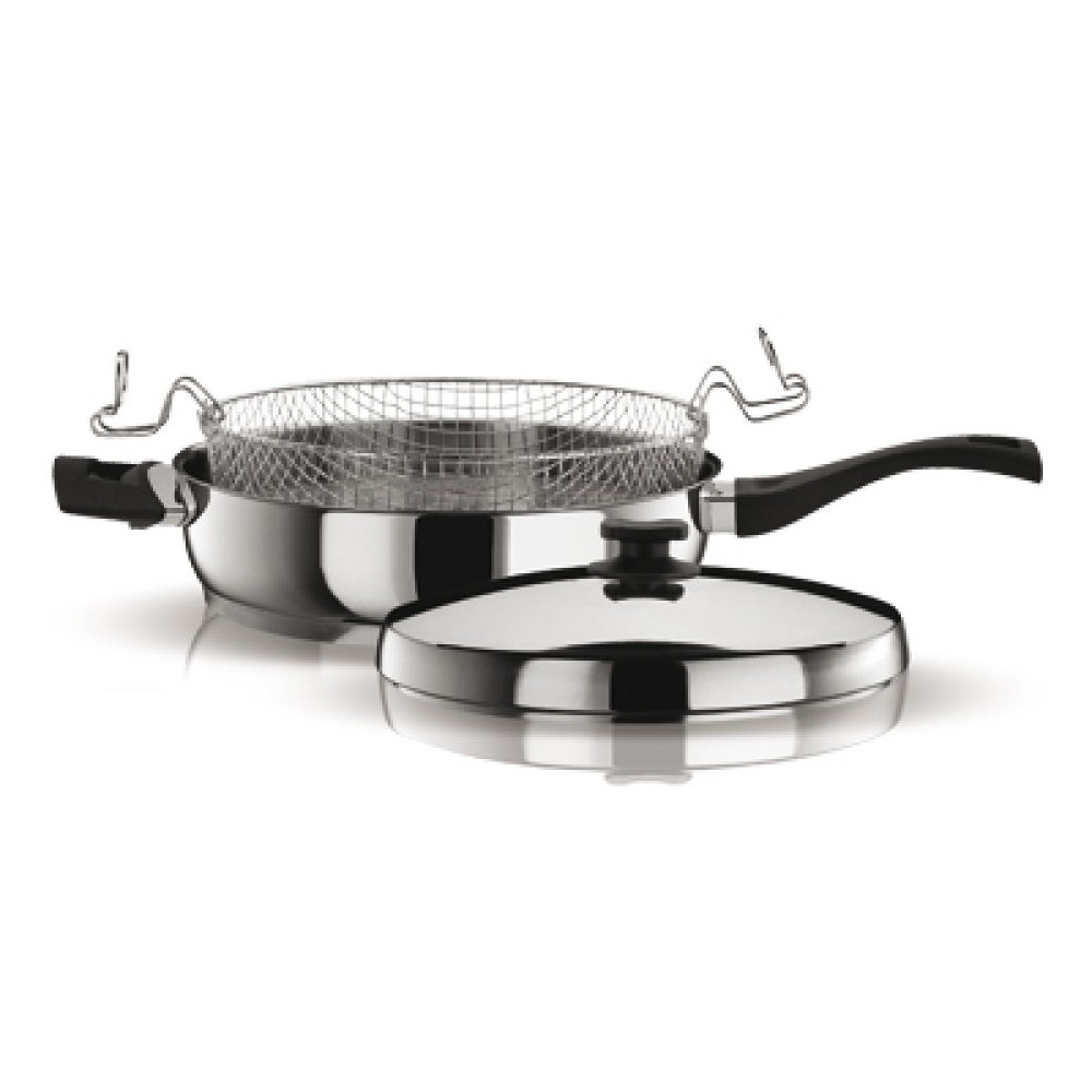 Pyramis Classic Τηγάνι με Καπάκι 28 (015028601)