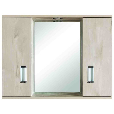 FINO II - ΕΡΜΑΡΙΟ PVC 72*55*13.5 ΜΕ ΕΝΑ ΦΩΣ BEIGE