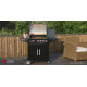 BBQ ΥΓΡΑΕΡΙΟΥ GS GRILL LUX 3+1 CAST IRON - 11,5kW