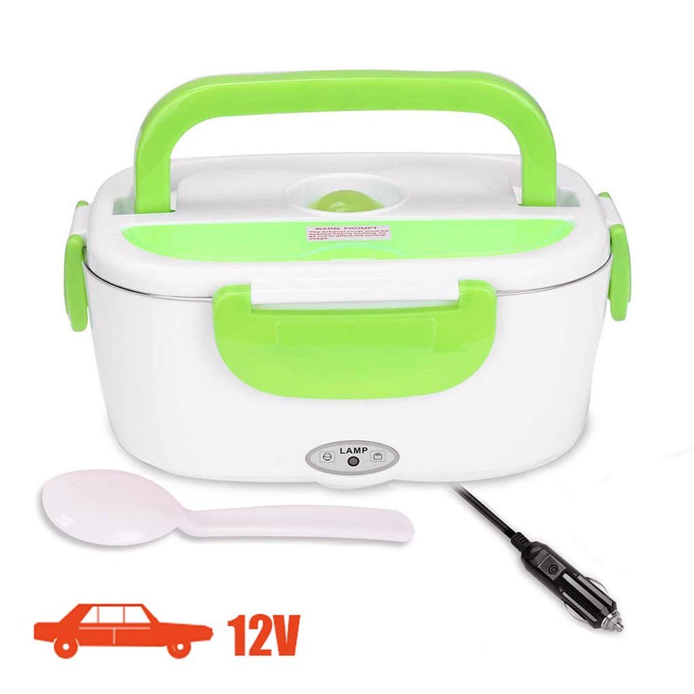 ADLER Ηλεκτρικό θερμαινόμενο δοχείο AD4474, 1.1L, 50W, λευκό-πράσινο 